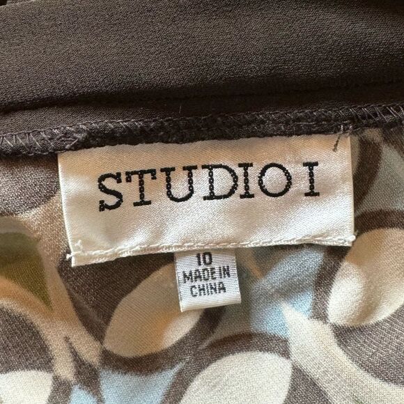 Retro vibe  Studio 1 Dress size 10 - Picture 3 of 5